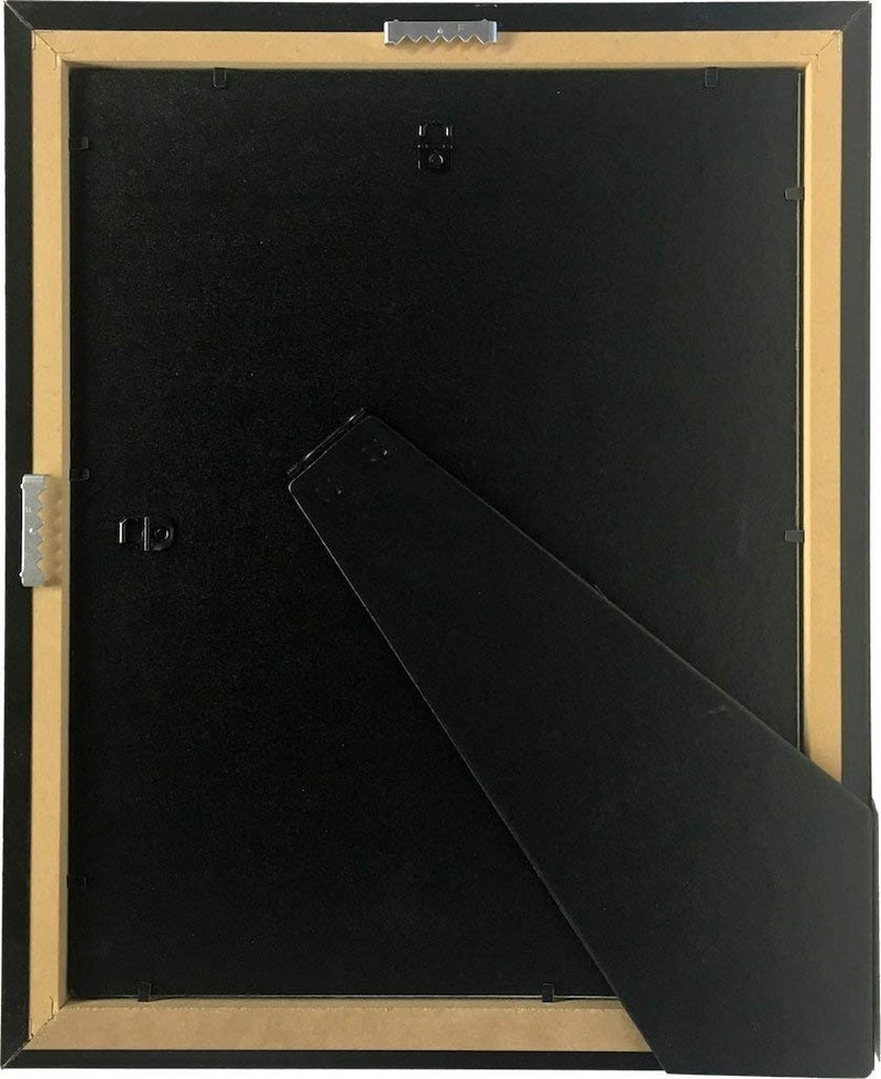 Creative Picture Frames [CL8.5x11bk] Black Double License Business Frames for Professionals 8.5 by 11-inch Frame w/Mat, Self Standing Easel Back and Hanger - Image 5